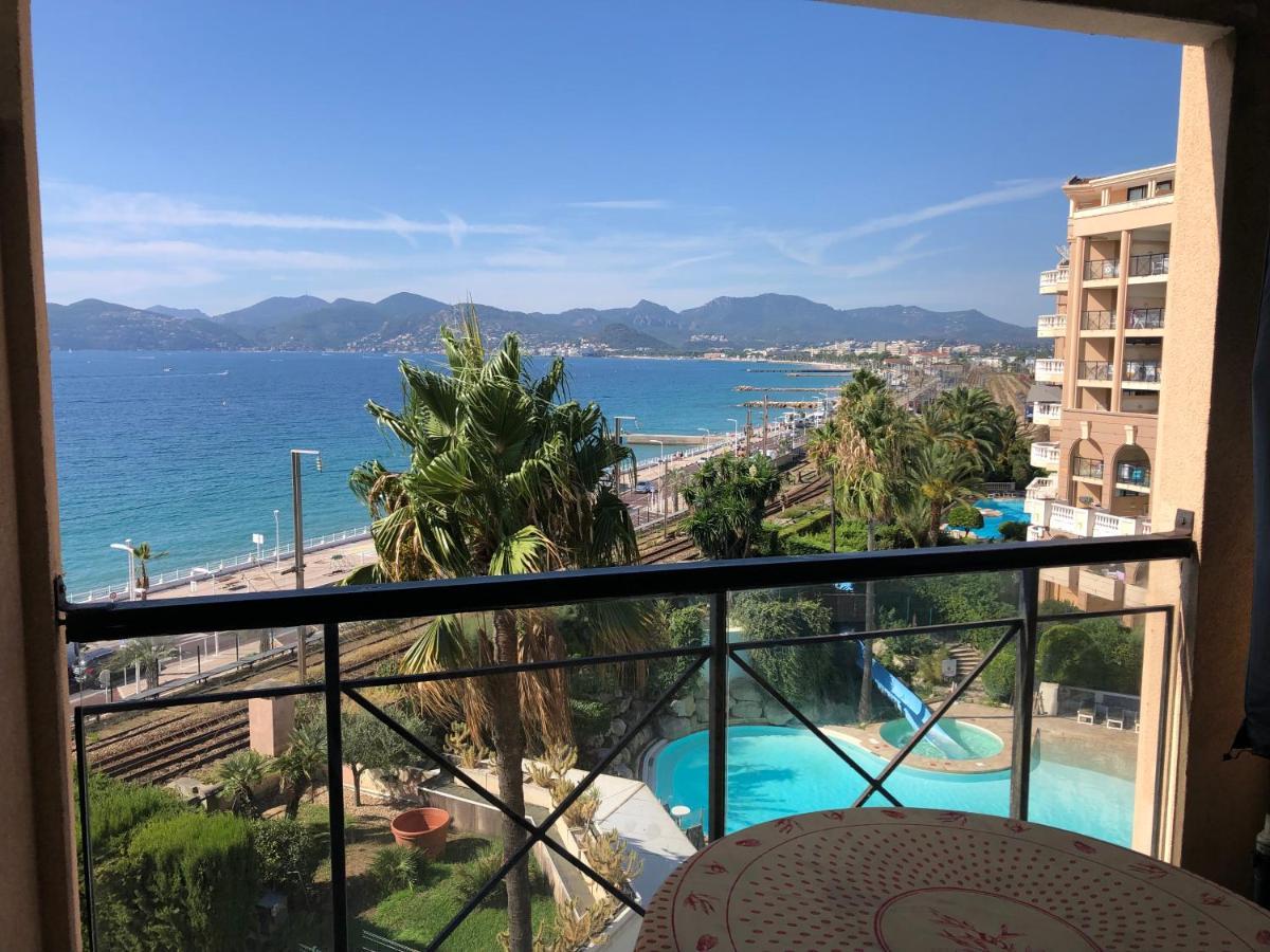 Cannes Apartment With Sea View, Aircondition And Parking Экстерьер фото