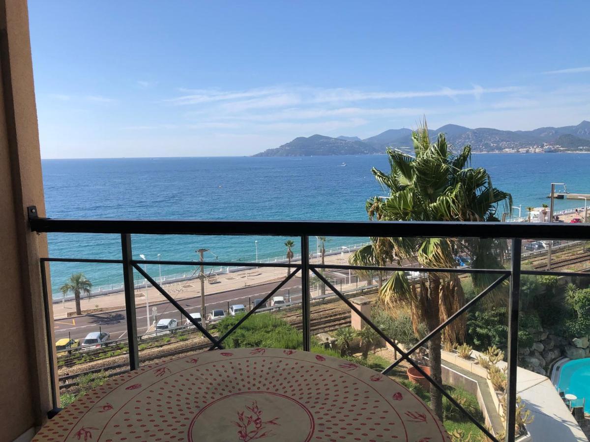 Cannes Apartment With Sea View, Aircondition And Parking Экстерьер фото