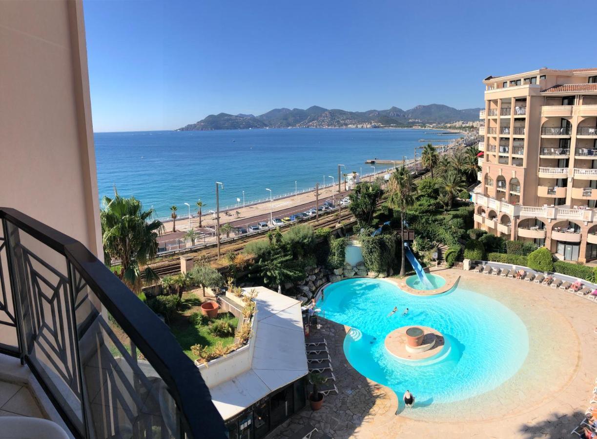 Cannes Apartment With Sea View, Aircondition And Parking Экстерьер фото
