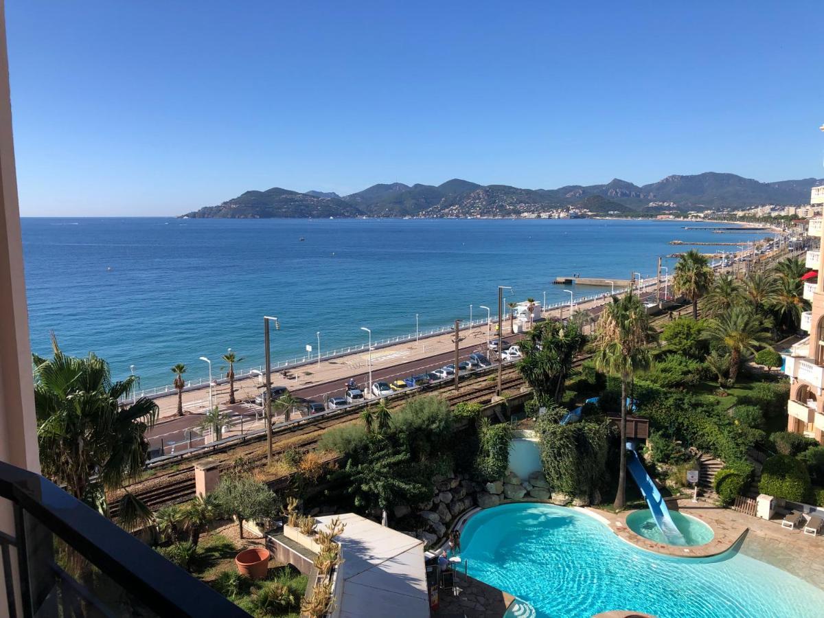 Cannes Apartment With Sea View, Aircondition And Parking Экстерьер фото