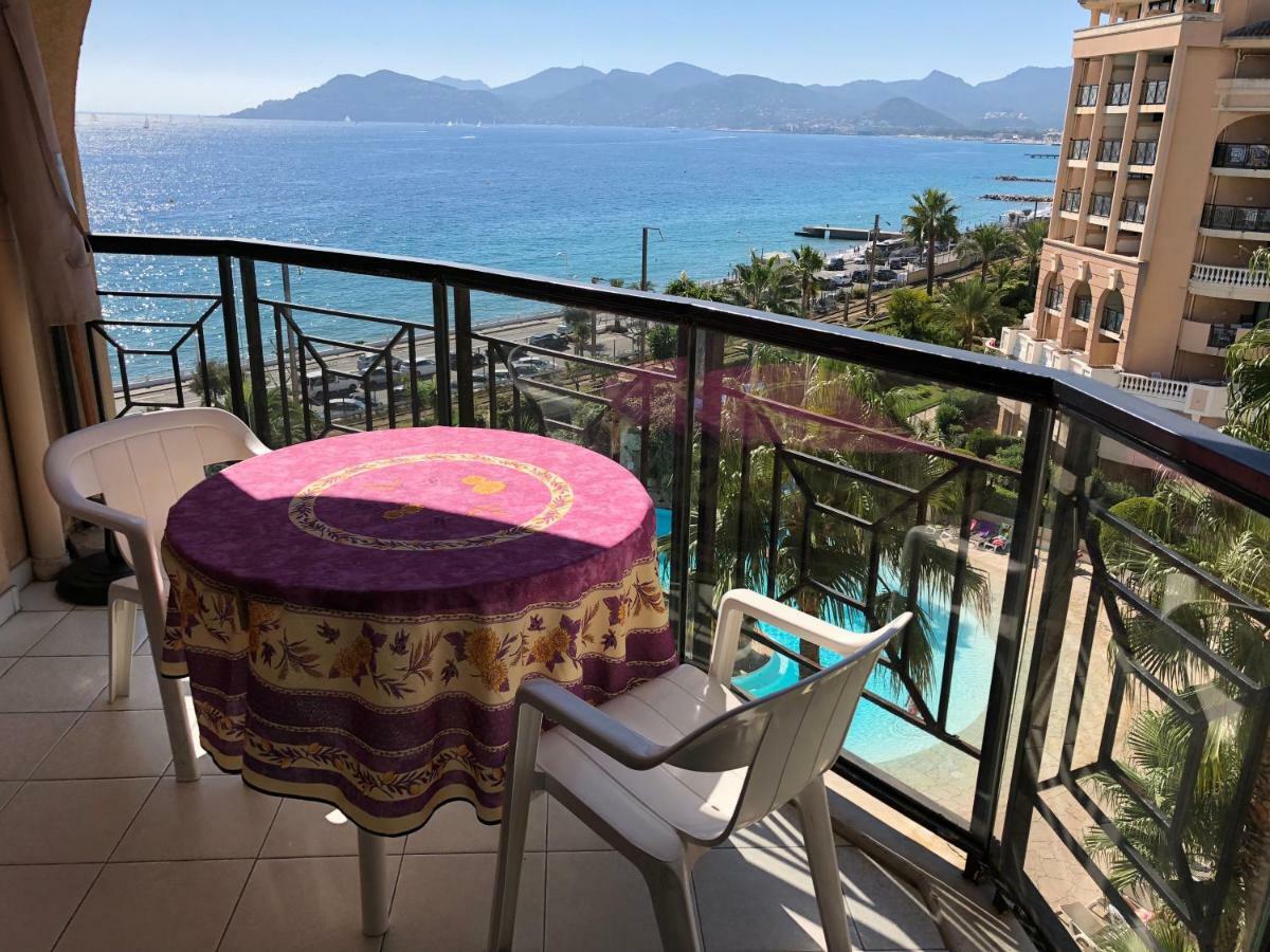 Cannes Apartment With Sea View, Aircondition And Parking Экстерьер фото